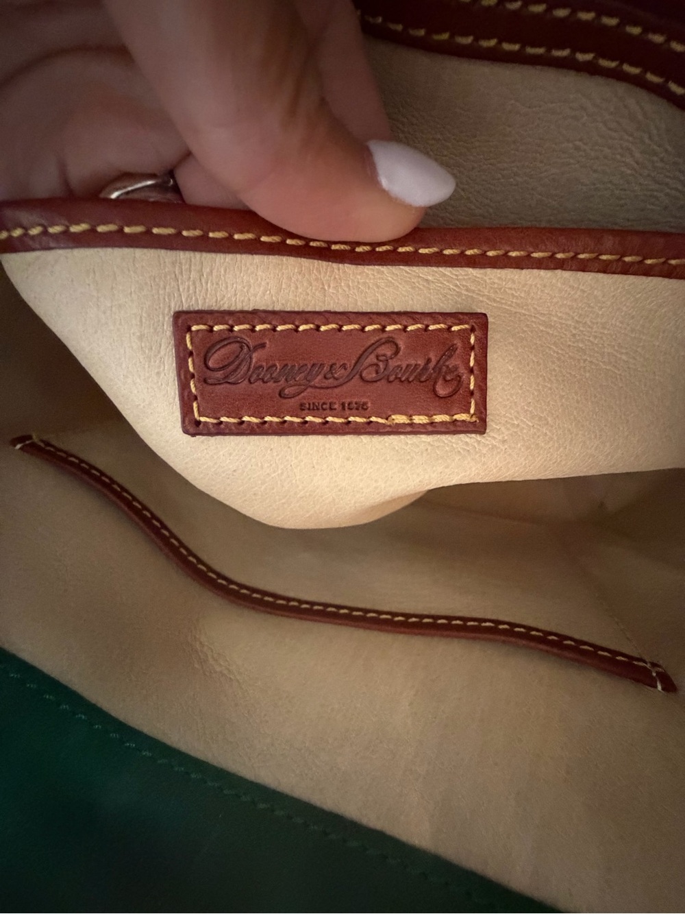 Dooney & Bourke Florentine Amelie Crossbody Tote - Picture 10 of 12
